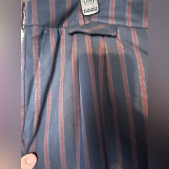 By Anthropologie low rise flare striped pants NWT - Picture 10 of 11